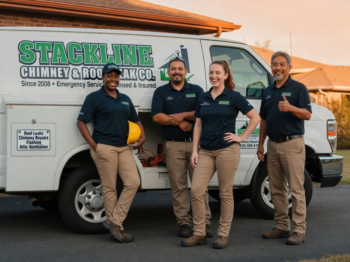 Chimney flashing repair company in Elliston, VA